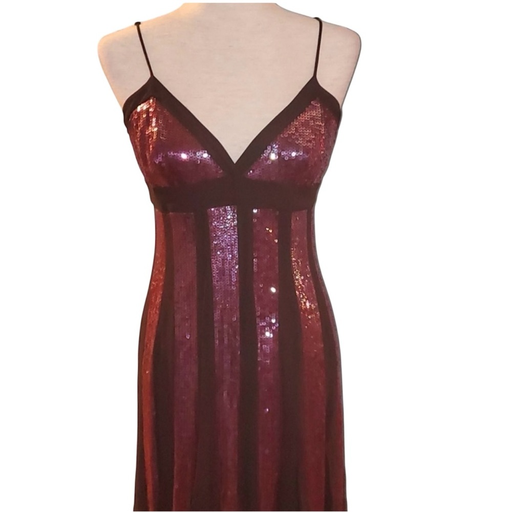 BCBGMaxAzria Sequin Gown